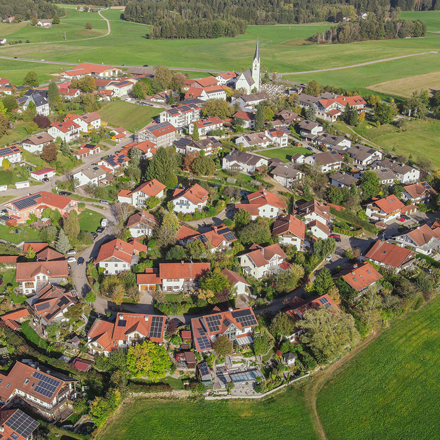 Ansicht von Babensham